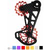 Nova Ride Carbon Ceramic ramienko prehadzovačky pre MTB SRAM Eagle, 12-kolo, červená