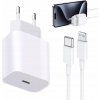 RÝCHLA NABÍJAČKA USB-C 20W + 2M KÁBEL pre IPHONE 11 12 13 14 Pro Max