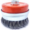 EXTOL Kefa hrnčeková vrkočová M14-100x0,5mm