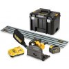DeWALT DCS520T2R Flexvolt aku ponorná kotoučová pila + vodiaca lišta 1,5 m