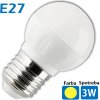 LED žiarovka 6x SMD 5630 E27 3W teplá