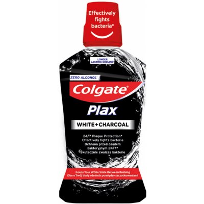 Colgate Plax White+Charcoal 500 ml