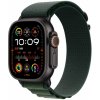 Apple Watch Ultra 2 GPS + Cellular 49mm Black Titanium Case with Dark Green Alpine Loop - Large - MX4T3CS/A