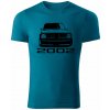 T-ričko BMW 2002 pánske tričko Farba trička: Petrolejová Modrá, Veľkosť: 4XL