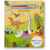 Maľovanie vodou Dinosauri