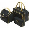 Sada dámskych kozmetických tašiek 3x kozmetická taštička kufrík organizér cestovný NOBLE