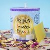 Sviečka želania Astron - Valec 5,5 cm, Fialová