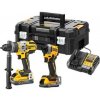 DeWALT DCK2052H1E1T 18V Set Aku vrtačky DCD999 a utahováku DCF850
