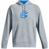 Under Armour mikina s kapucňou Curry Big Splash PO Hoodie-BLU 1374298-465