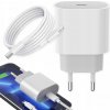 NABÍJAČKA SIEŤOVÁ USB-C RÝCHLE NABÍJANIE 20W KOCKA ZÁSTRČKA NAPÁJACÍ ADAPTÉR 2M