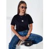Dámske tričko FLORTA Dstreet RY2556 Farba: Čierna, Veľkosť: L