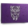 Sablio Obraz BLACK PANTHER wakanda forever Biely - 90x60 cm