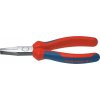 KNIPEX Ploché kliešte leštené s viackomponentnými rukoväťami 160mm KNIPEX