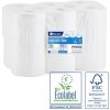 Toaletný papier top flexi biely, dĺžka 100 m,pr 14 cm, 2-vrsť, kartón 12 roliek PTB702