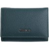 Dámska kožená peňaženka Segali SG 7106 B tmavo zelená petrolejová