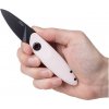 ANV Knives Z070 - BB, DLC, GRNPU ROSEWHITE ANVZ070-004