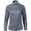 MALFINI PREMIUM JOURNEY 265 / Dámska bavlnená košeľa, easy care - storm gray melange S