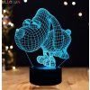 Beling 3D lampa,Snoopy dogs, 7 farebná S4ASBQC13