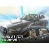 Deflektory na Audi A6 C7 Sedan 2011-2018 (+zadné)