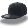 Atlantis Snap Šiltovka s rovným šiltom AT603 Black one size