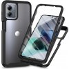 VSETKONAMOBIL 98114 DUAL Obojstranný kryt s fóliou Motorola Moto G54 5G / G54 Power Edition 5G čierny