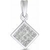 Amawell Diamantový prívesok z 18k bieleho zlata - Hailey 2001494730006