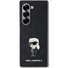 Karl Lagerfeld PU Saffiano Monogram Ikonik Samsung Galaxy Z Fold 6 Black KLHCZFD6SAPKINPK