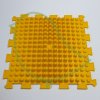 Ortek | Ortopedická masážna podložka | veže | 26x26cm | skladačka puzzle | žltá