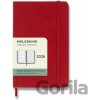 Moleskine A6 Týždenný 2026 Červený