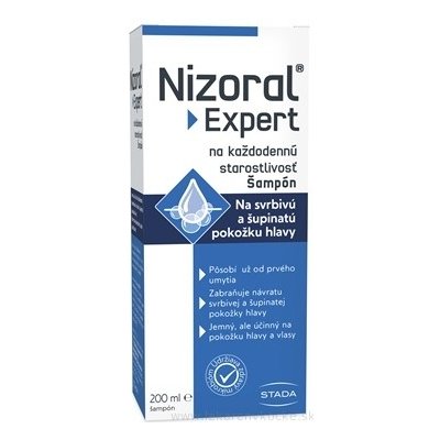 Nizoral Expert šampón na každodennú starostlivosť 1x200 ml