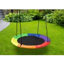 EcoToys hojdačka hniezdo hojdacie kruh 100 cm Multicolor