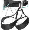 Horolezecký sedák Black Diamond Airnet Harness - black/aqua verde
