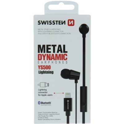 Swissten Earbuds Dynamic YS-500 Lightning