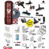 Centrálny vysávač Cyclovac H725 (710 AW) + Sada príslušenstva ELITE s hadicou 9,1 m (12 ks), Inštalačná sada potrubia: 24 m - 4x zásuvka. Záruka 10 rokov (Centrálny vysávač Cyclovac H725 + Sada príslu