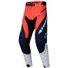 nohavice PRO-DURA ALPINESTARS modrá/oranžová/biela 2025 Veľkosť: 36, Veľkost: 36