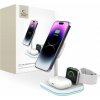 TECH-PROTECT QI15W-A27 3IN1 MAGNETIC MAGSAFE WIRELESS CHARGER WHITE