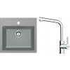 Franke SET T114 Š 143.0687.360 - Set drez SID 610 šedá + batéria FS 3230.031 chróm