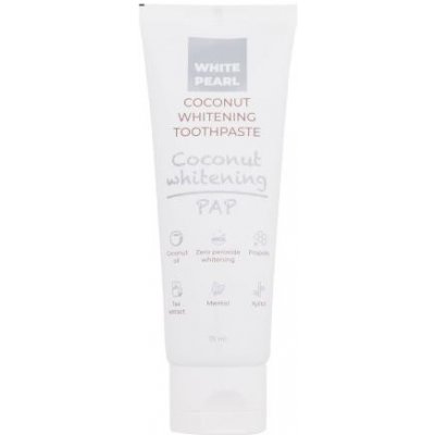 White Pearl PAP Coconut Whitening Toothpaste bieliaca zubná pasta 75 ml