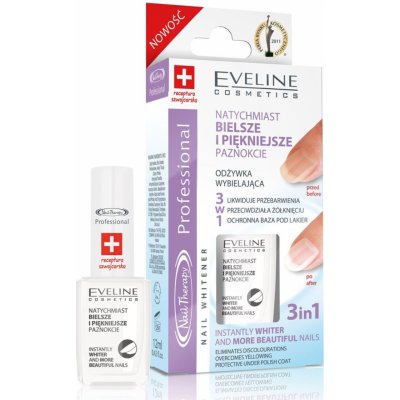 EVELINE SPA NAIL THERAPY 3V1 BIELIACA A VYHLADZUJÚCA STAROSTLIVOSŤ 12 ML