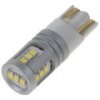 LED autožiarovka T10 / 12-24V - biela 15x1W LED SMD CANBUS (2ks)