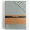 Bavlnené jersey prestieradlo Amber sivé Decoking Rozmer prostěradlo DecoKing: 80-90x200 cm 30cm