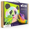 OKTO maľovanie samotvrdnúcou hmotou 30 x 30 cm Panda