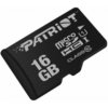 Patriot/micro SDHC/16 GB/80 MBps/UHS-I U1 / Class 10 (PSF16GMDC10)