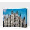 Vymalujsisam.sk Maľovanie podľa čísiel - Katedrála Duomo di Milano Veľkosť: 30x40cm, Rám: Na kartónovej doske