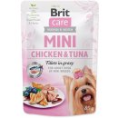 Krmivo pre psa Brit Care Mini Chicken & Tuna Fillets in Gravy 85 g
