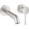 Grohe Essence - Umývadlová batéria M pod omietku, dvojotvorová inštalácia, supersteel - 19408DC1