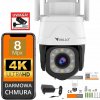 ORLLO IP kamera ORLLO Z17 PRO 4K IP kamera, externí otočná GSM na SIM kartu