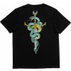 FALLEN tričko - Venom Tee Black Green Chris Cole (BLACK GREEN CHRIS CO) veľkosť: S