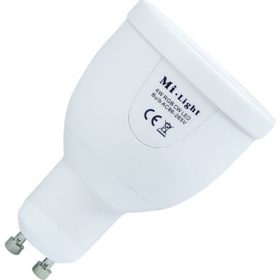 MI-Light LED žiarovka GU10 ovládanie cez 2,4Ghz, RGB + Telá biela 3500K