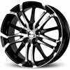 Alu disk Brock B26 8x18, 5x110, 65.1, ET35 Schwarz Glanz Voll-Poliert (SGVP)